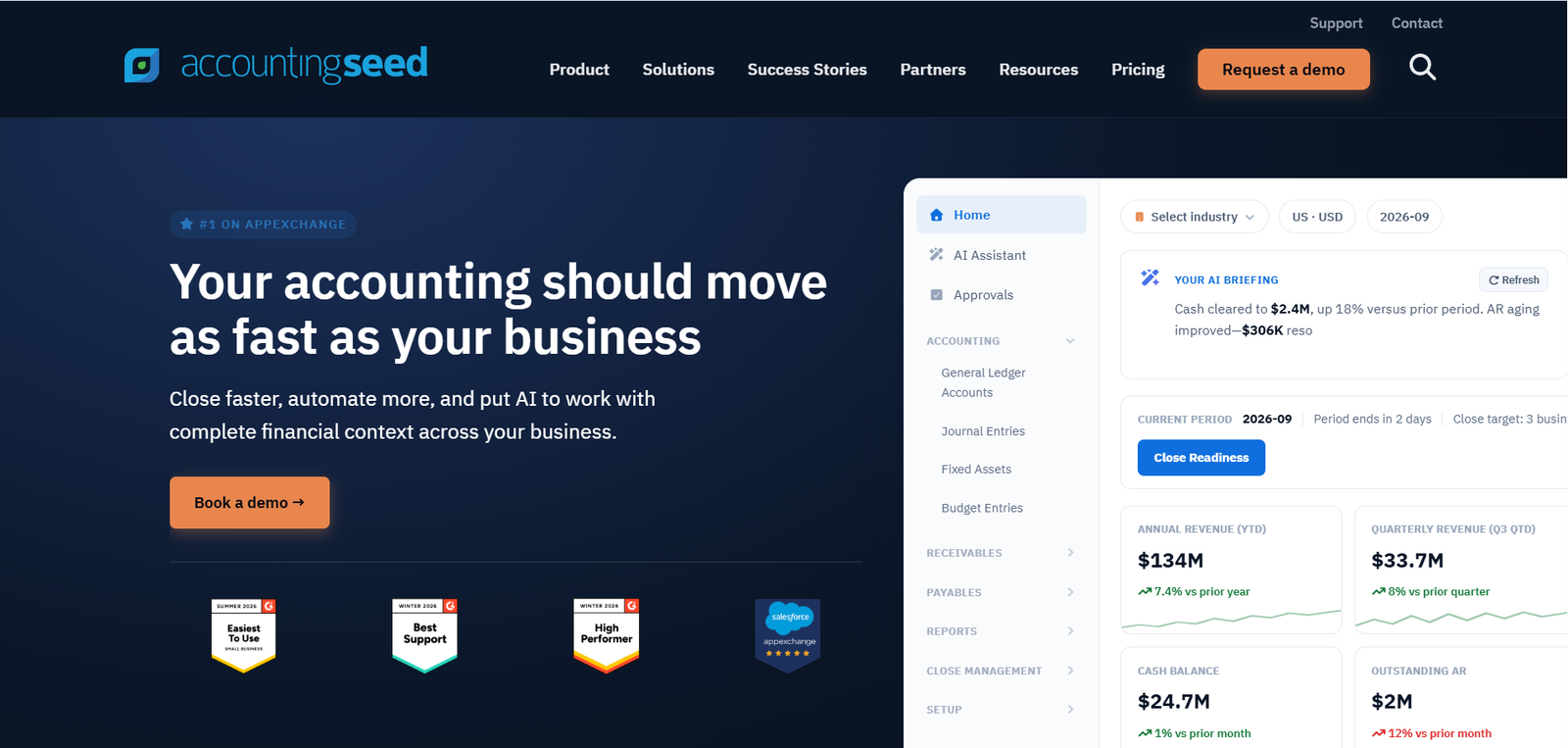 Accounting Seed SEO and blog work